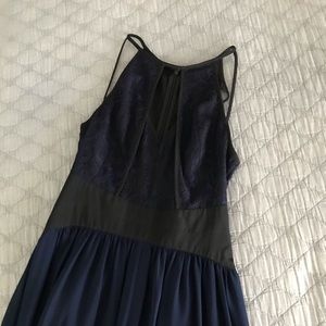 Long Navy Dress